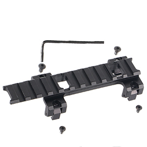 ToopMount Picatinny Low Profile Rail Aluminium 20mm Weaver/Picatinny Rail Mount für MP5 G3