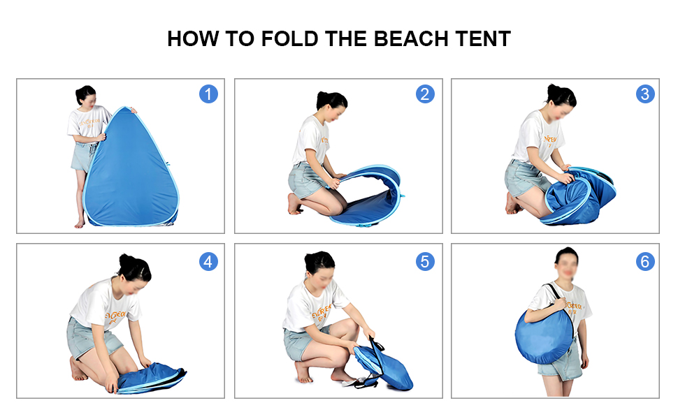 Strandzelt für Baby Pop Up Strandzelt Hund Strandzelt