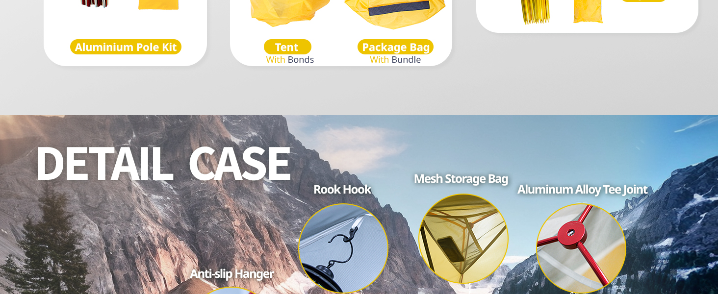 Campingzelt Rucksackzelt