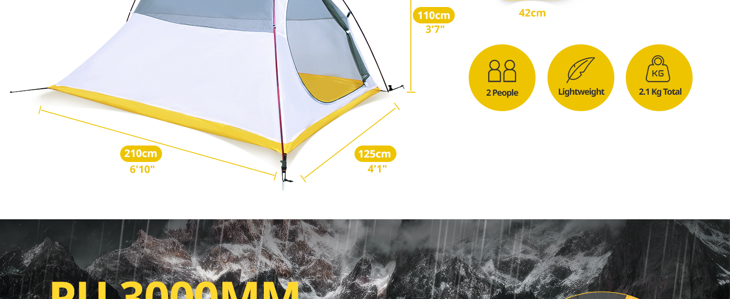 Campingzelt Rucksackzelt