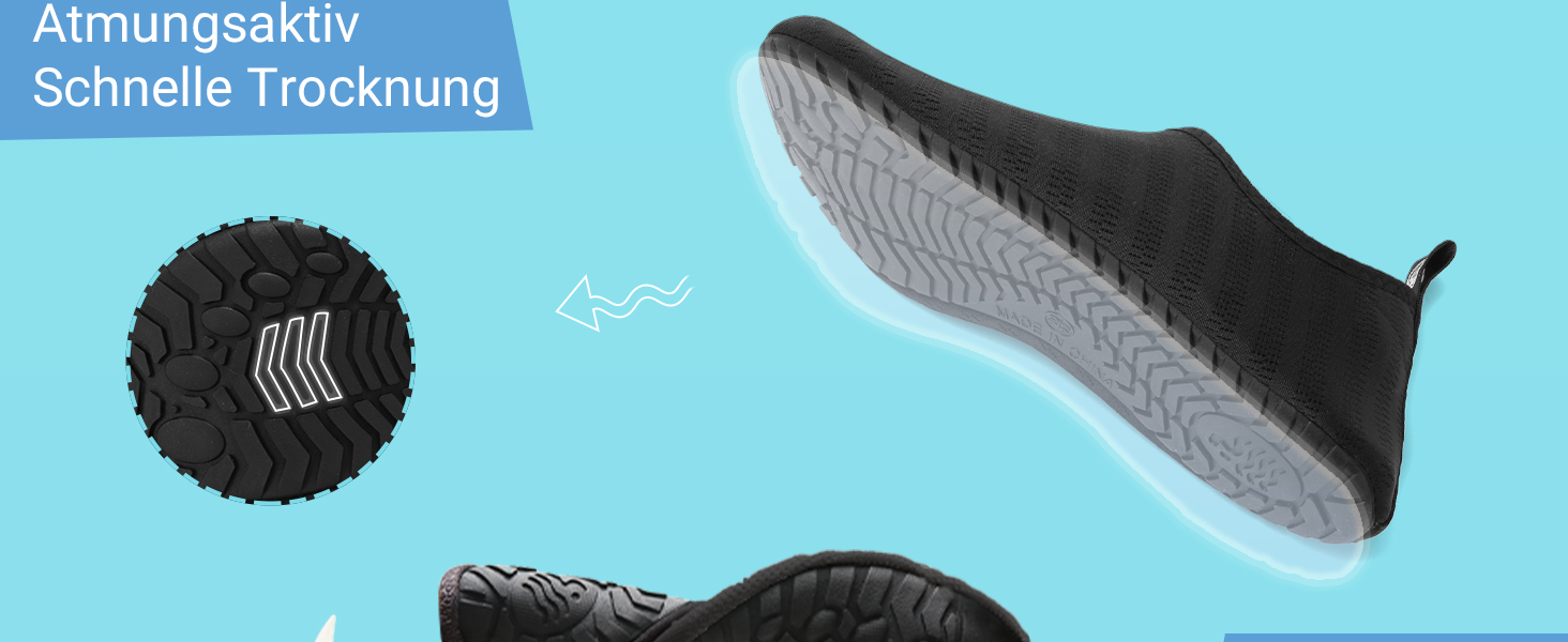 Badeschuhe Damen Herren