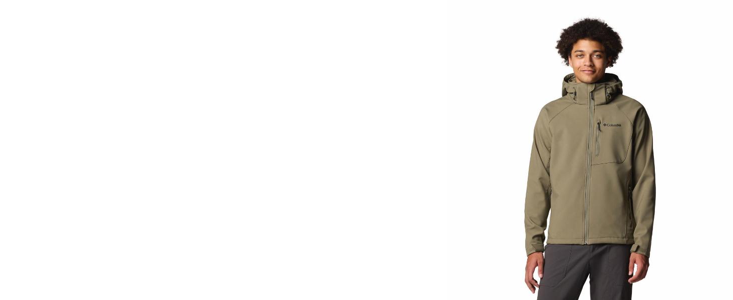 Leichte Windbreaker-Jacke, Softshell-Jacke