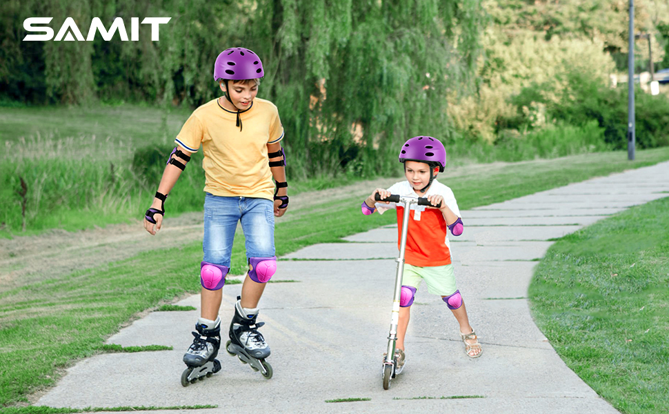 SAMIT Knieschoner Kinder 7 in 1 Set