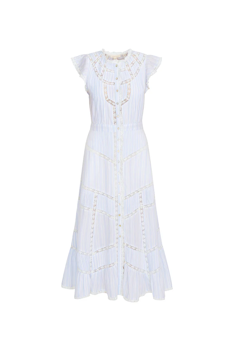 Remi Cotton Stripe Maxi Dress