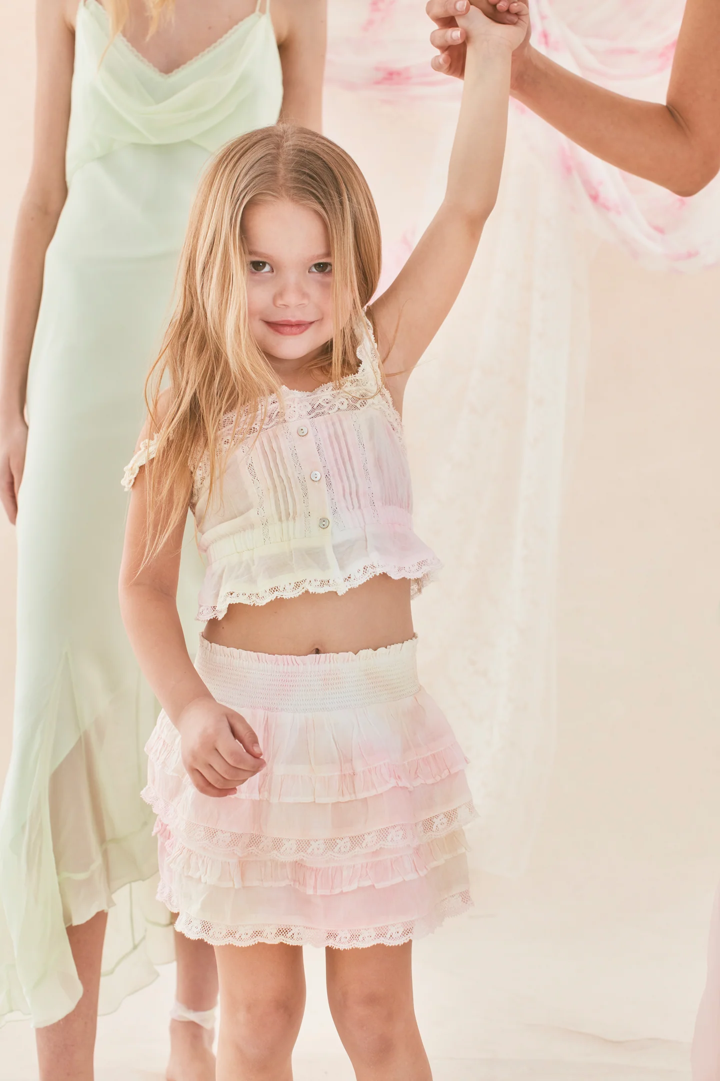 Girls Jessamine Tie-Dye Top