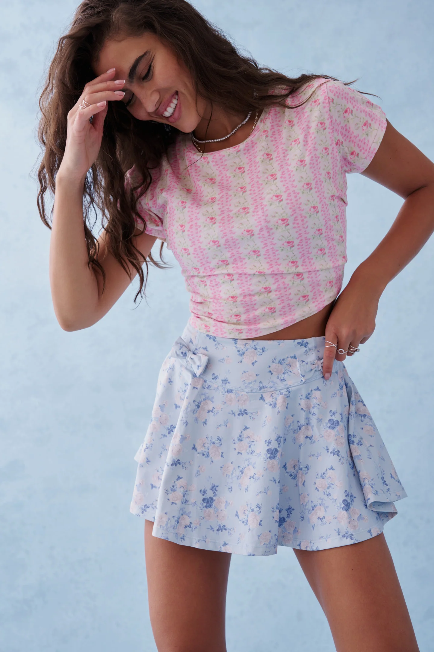 Rubin Cropped Tee - PINK MACARON