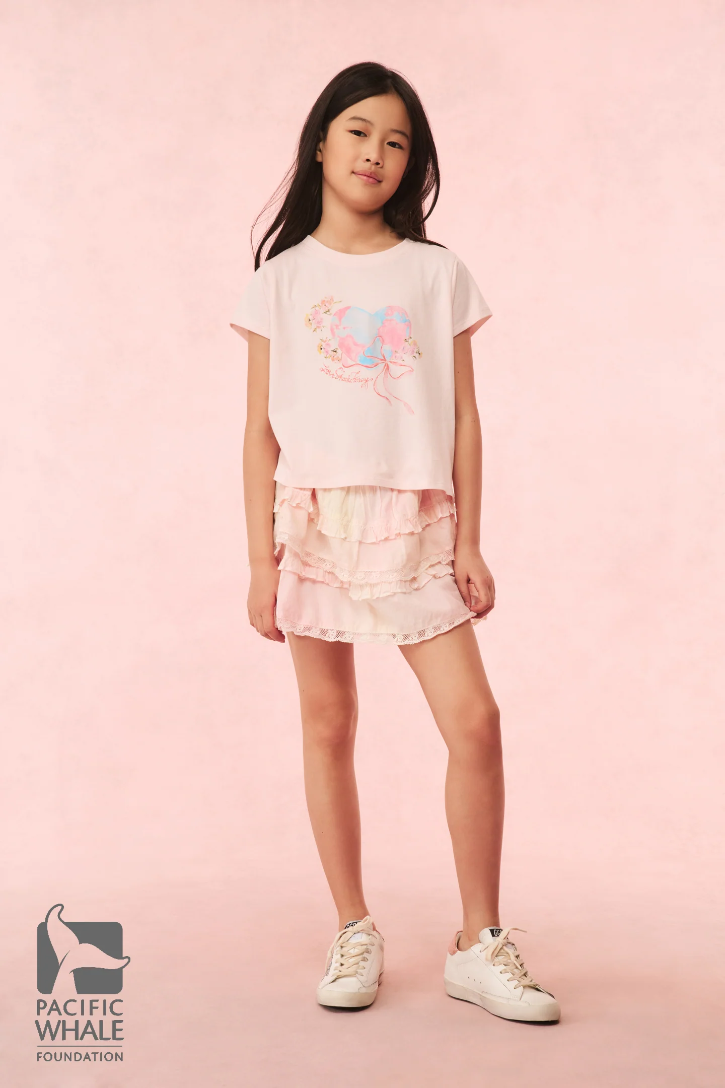 Girls Briella Earth Day Tee
