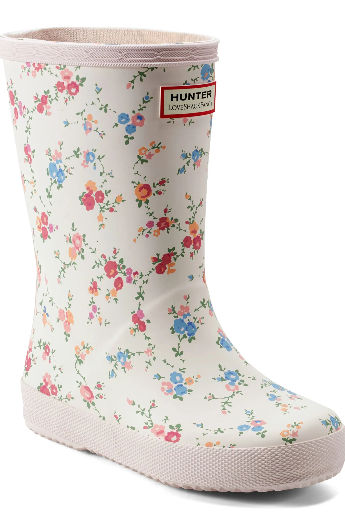 Hunter x LoveShackFancy Little Kids First Classic Boot - SUNRISE PATCHWORK