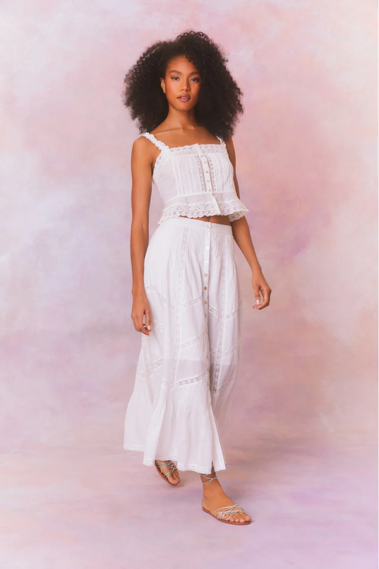 Ritson Cotton Midi Skirt