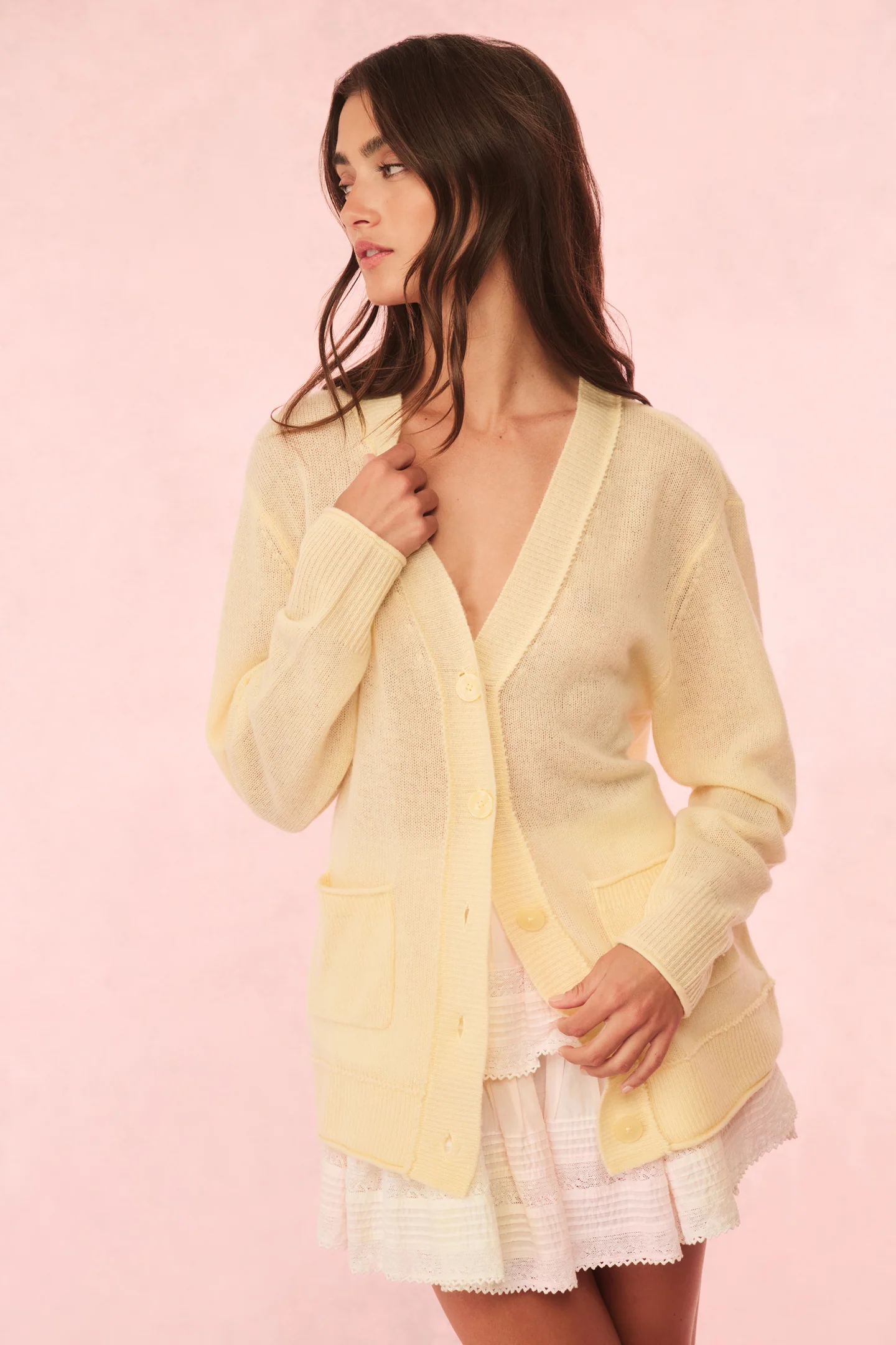 Applene Cashmere Cardigan