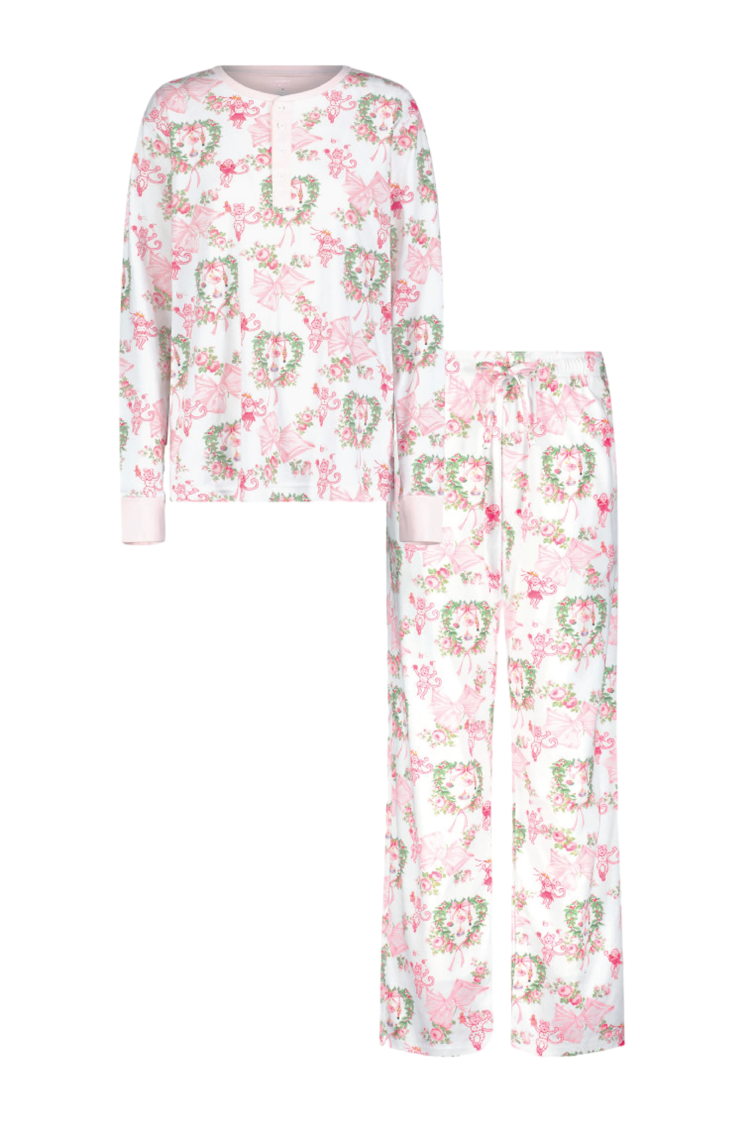 LoveShackFancy x Roller Rabbit Men's Merry Monkey Beaux Spencer Pajamas