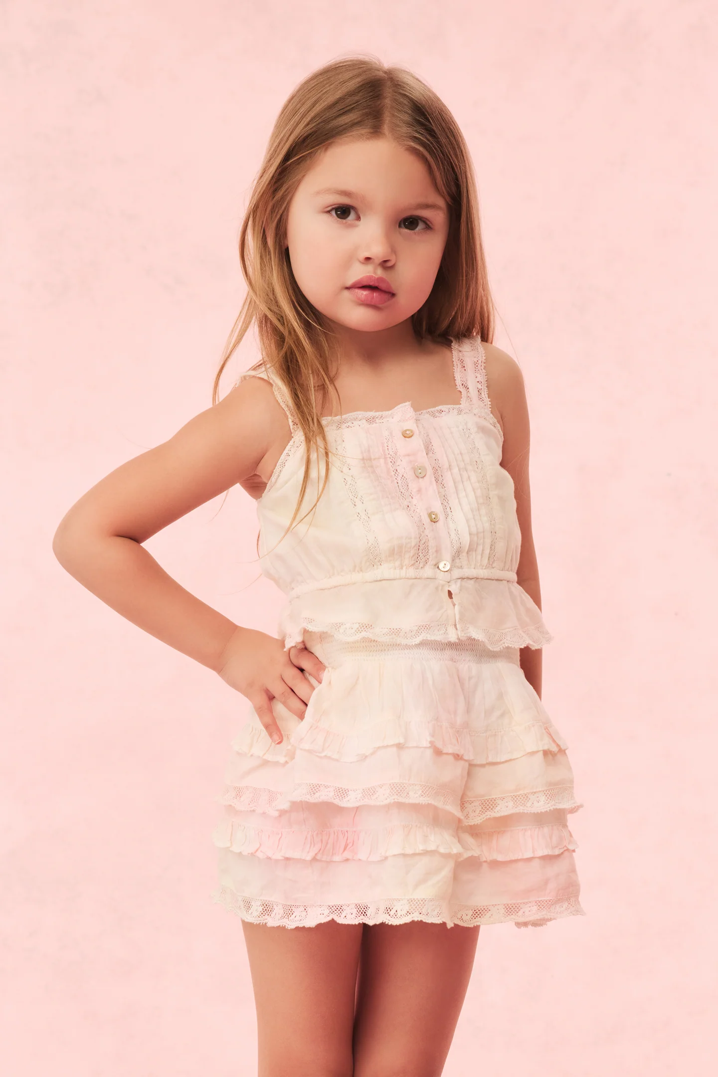 Girls Jessamine Tie-Dye Top