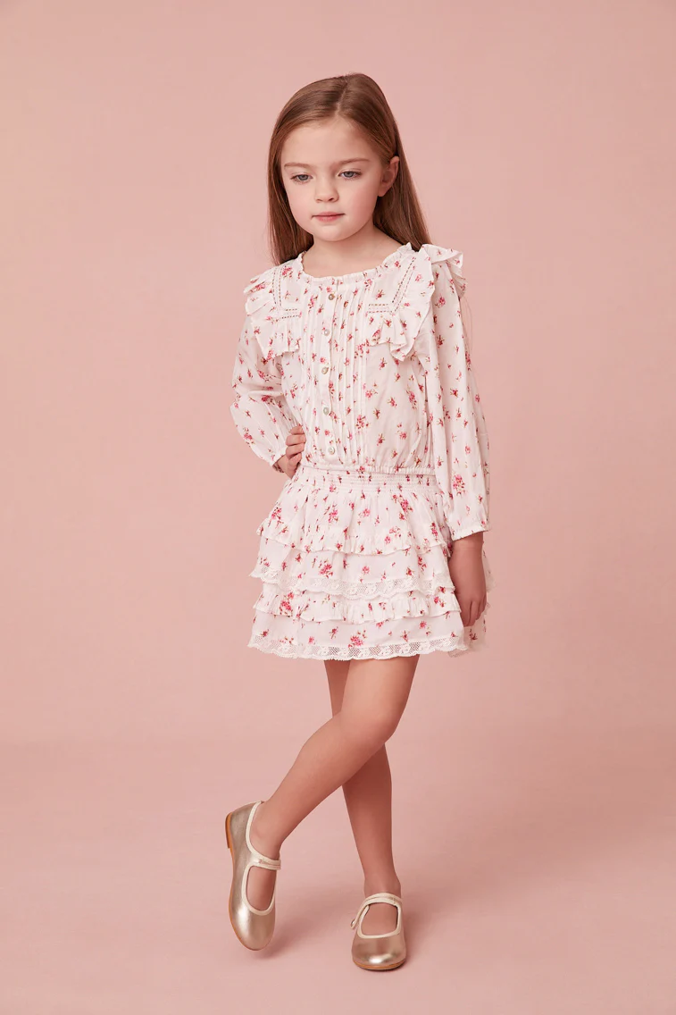 Girls Oda Floral Blouse