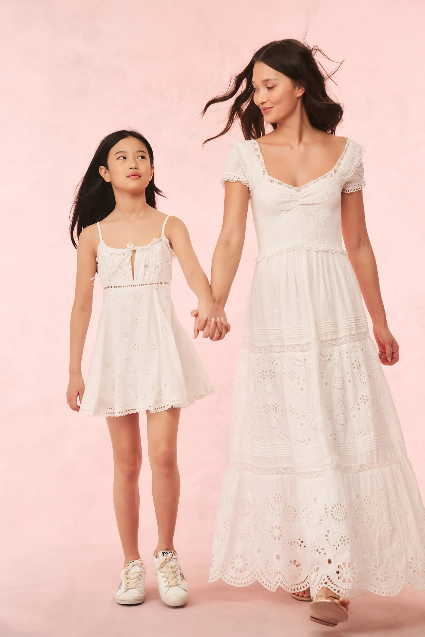 Girls Taralynn Eyelet Lace Dress