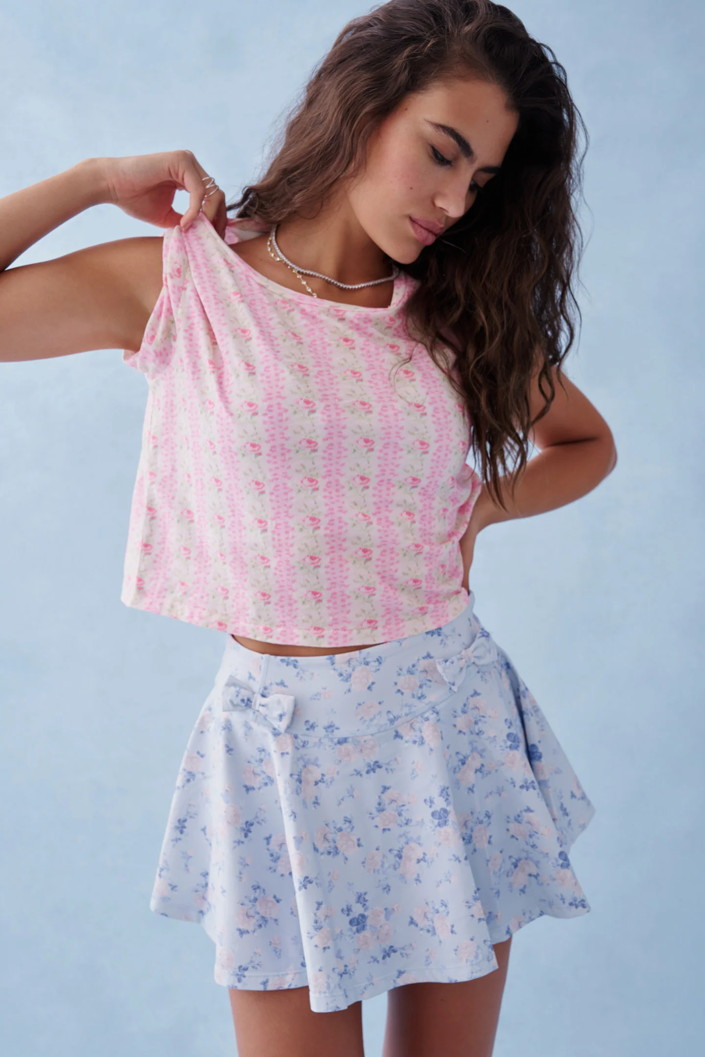 Rubin Cotton Cropped Tee