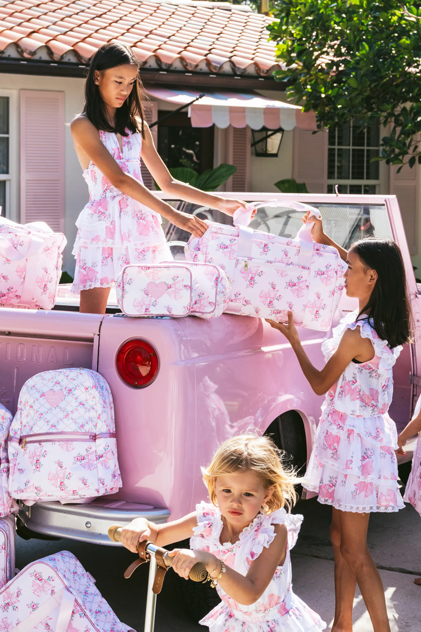 STATE x LoveShackFancy Travel Pouch Set