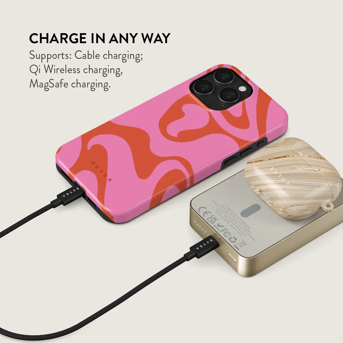 Ride The Wave - Magnetic Power Bank