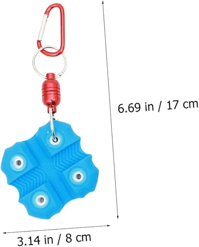 BESPORTBLE Pfeilkaugummi ziehen Freigabegerät Ausrüstung Planke Lagerabzieher Klinge Bögen bogenschießen zubehör Bogenschiessen zubehör klemmbausteine Pfeilzieher Pfeilgreifer Kieselgel Blue