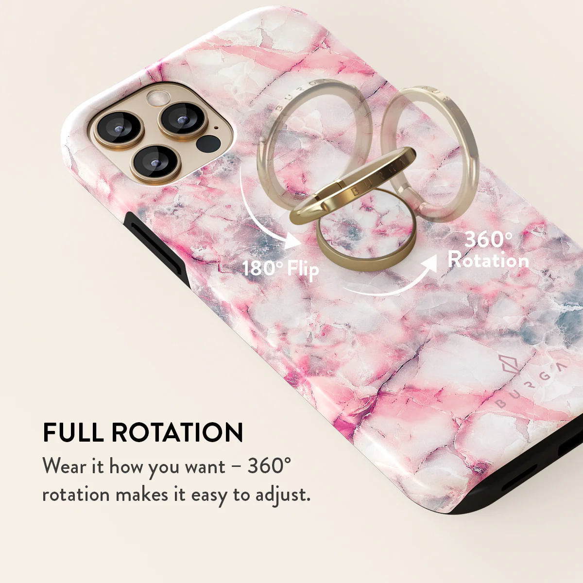 Raspberry Jam - Girls Adhesive Ring Holder