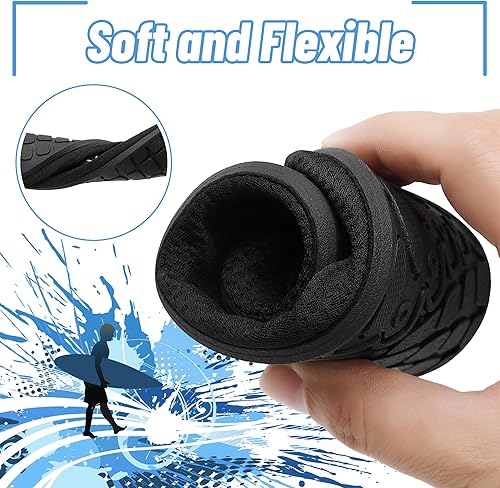 VOLHAL Badeschuh Damen Herren Wasserschuhe Neoprenschuhe Strandschuhe Aquaschuhe Surfschuhe Schwimmschuhe Wassersportschuhe Barfuß Schuhe Leicht Hausschuhe