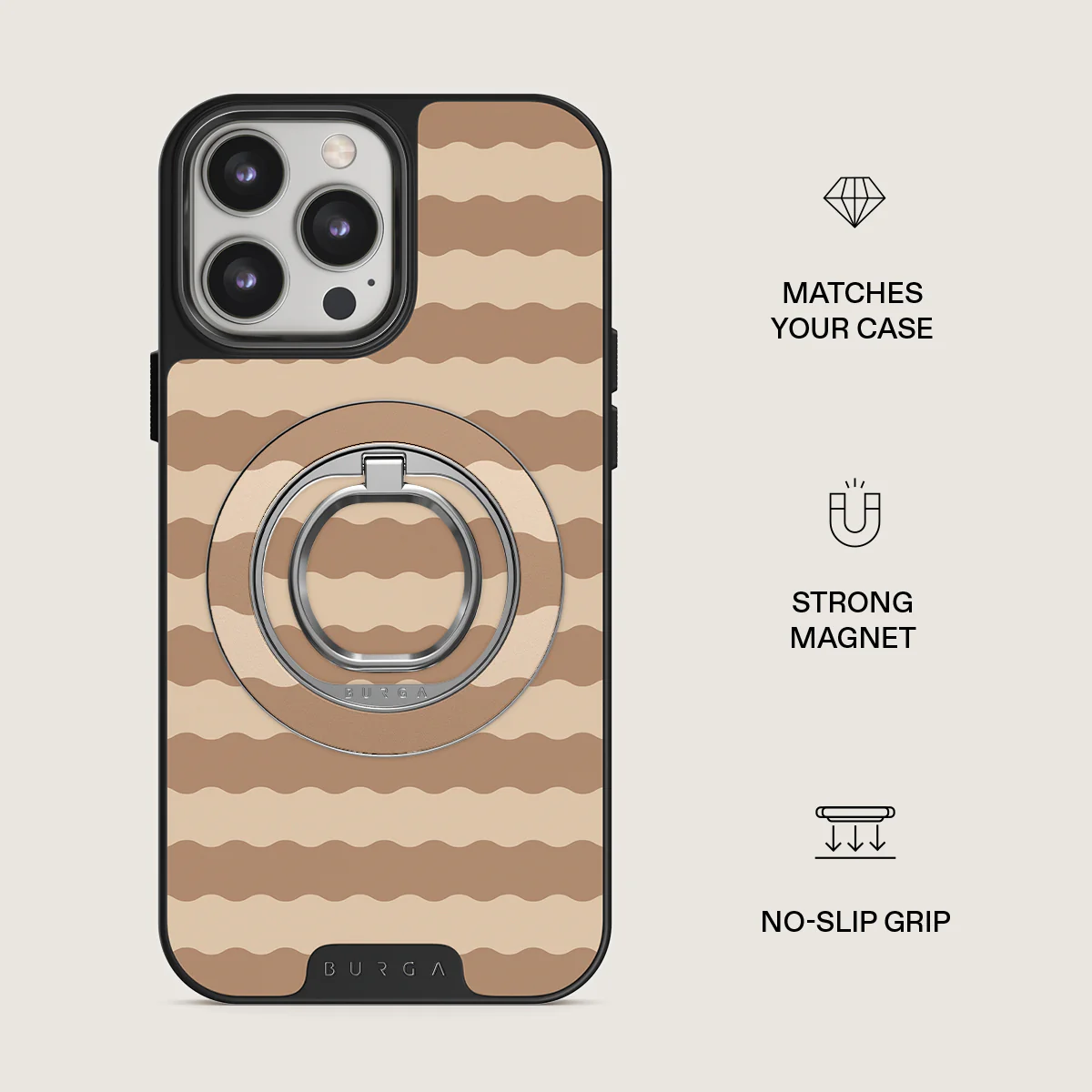 Golden Sand - Magnetic Ring Holder