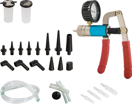 KS Tools 150.1900 KFZ Druck- und Unterdruckpumpen-Satz, 7-tlg., 7pcs