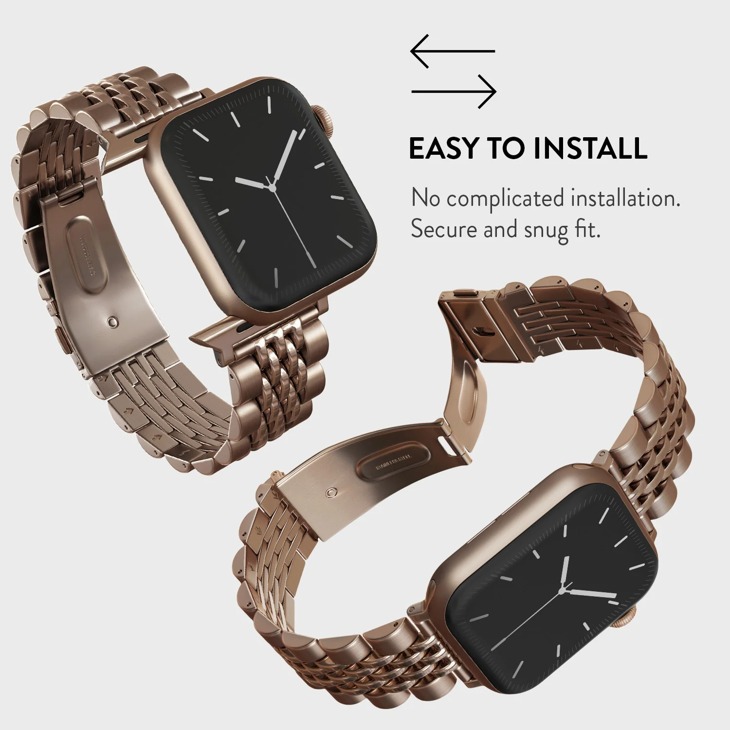 Apple Watch Metal Bracelet - Chic Royal