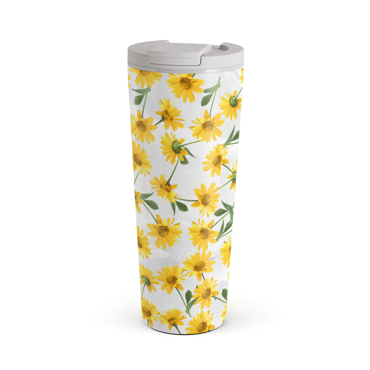 Summer Scent - Yellow Flower Travel Mug