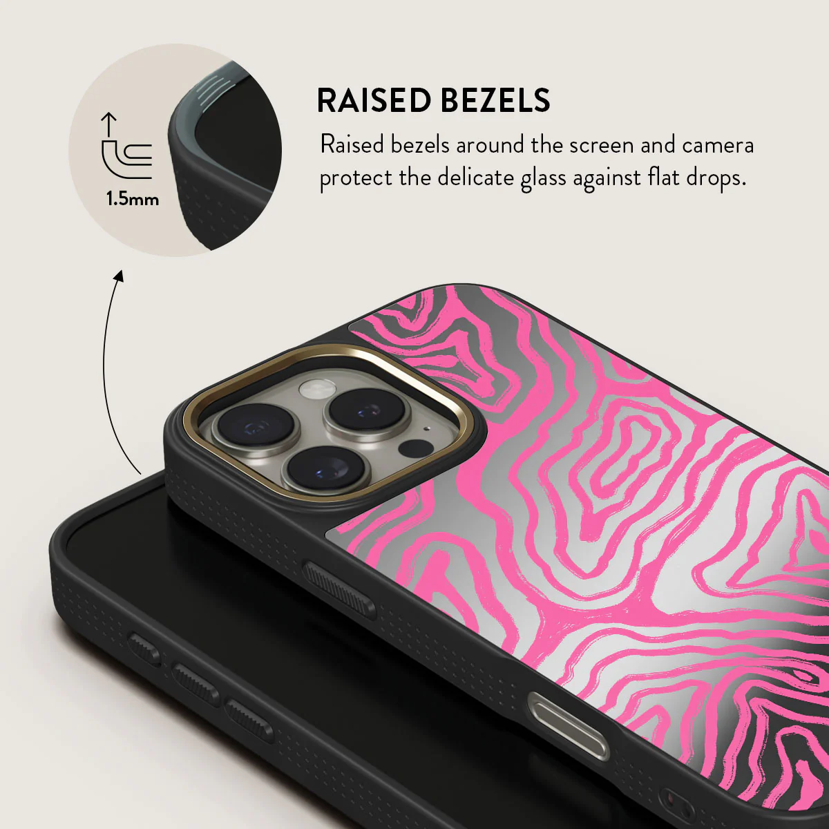 Pink Shores - iPhone 16 Pro Max Case