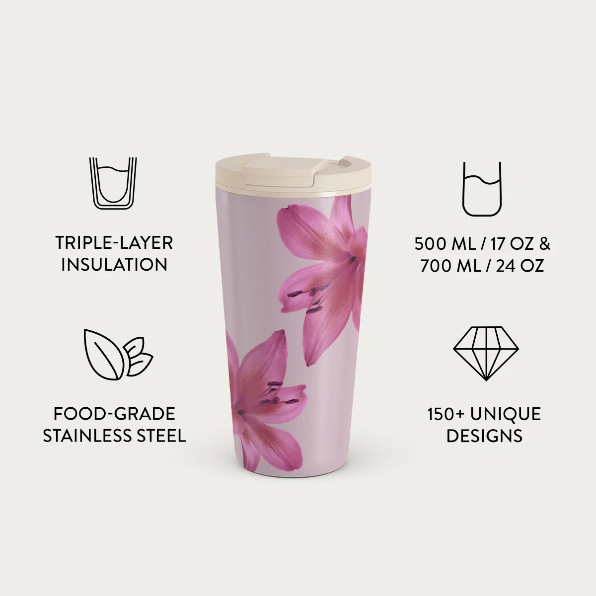 Fragile Beauty - Travel Mug