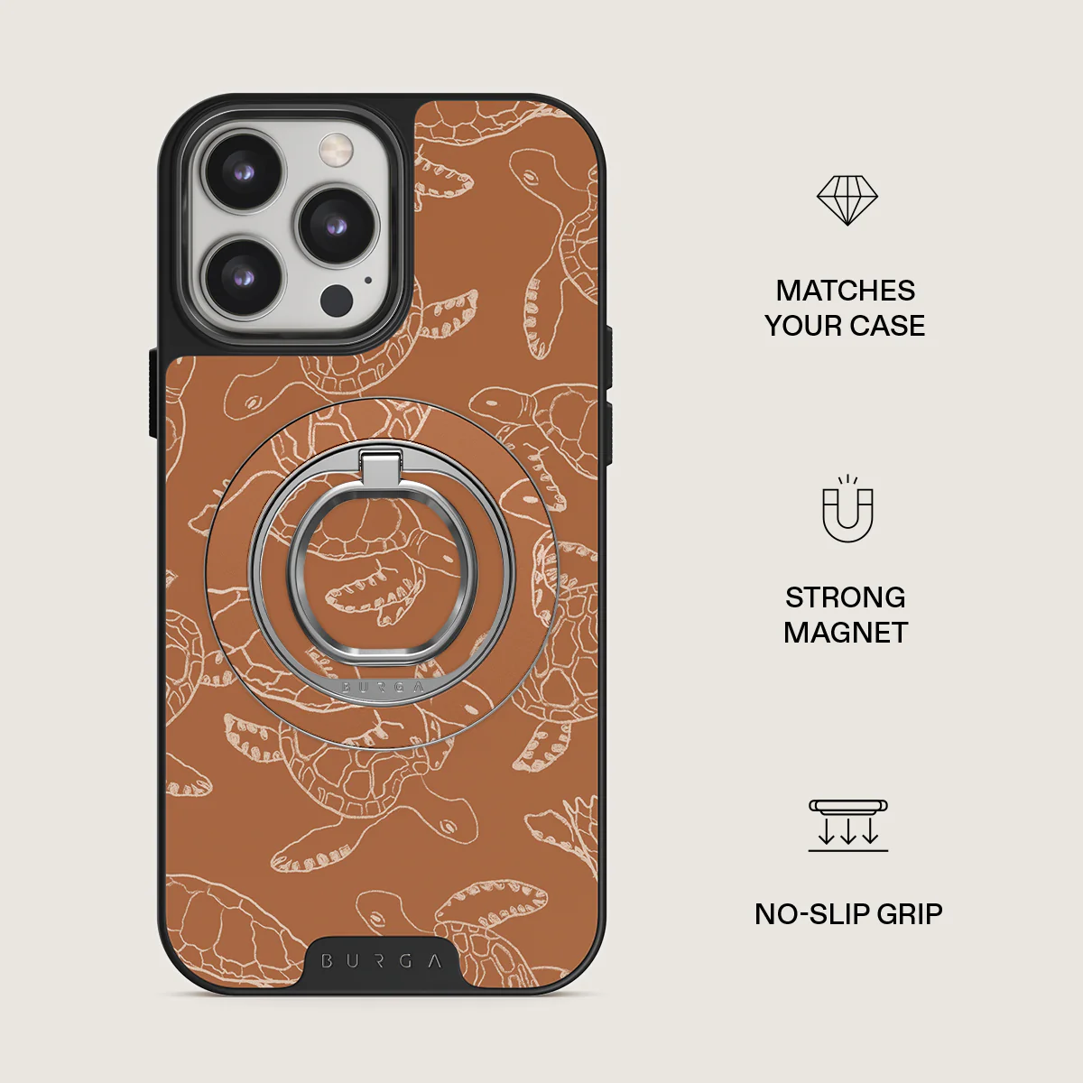 Earth Shell - Magnetic Ring Holder