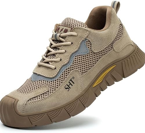 WOWEI Wanderstiefel Wanderschuhe Herren Damen wasserdichte Outdoorschuhe rutschfeste Kletterschuhe Leicht Atmungsaktiv Trekking Hiking Schuhe Wanderhalbschuhe