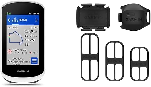 Garmin Edge Explore 2, 3-inch Bike Computer & Garmin Speed Sensor 2 & Cadence Sensor 2