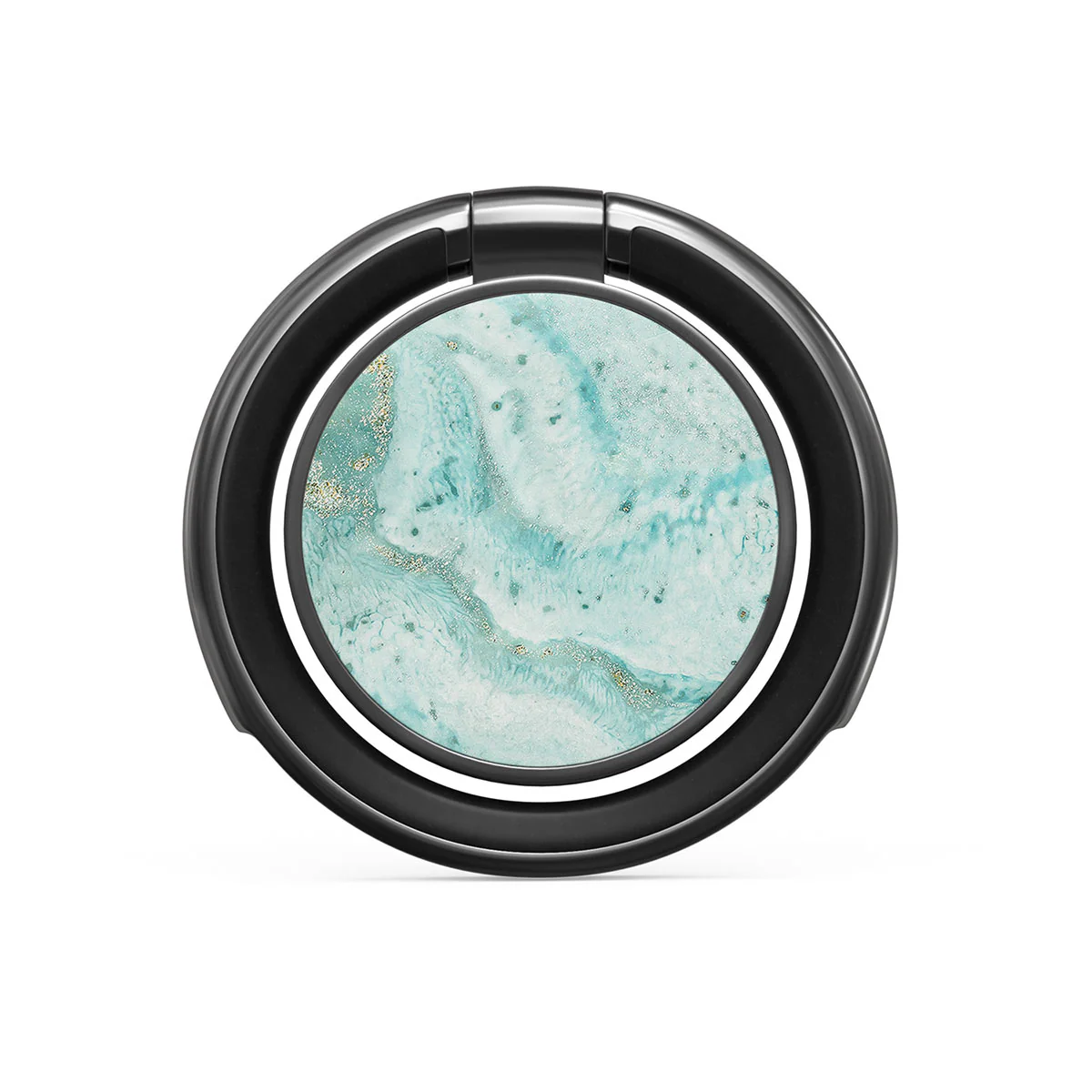 Uluwatu Waves - Teal Adhesive Ring Holder