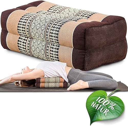 Namasdee Stützkissen mit 100% natürlicher Kapokfüllung