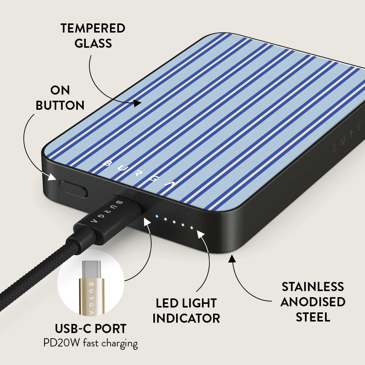 Lowkey - Magnetic Power Bank