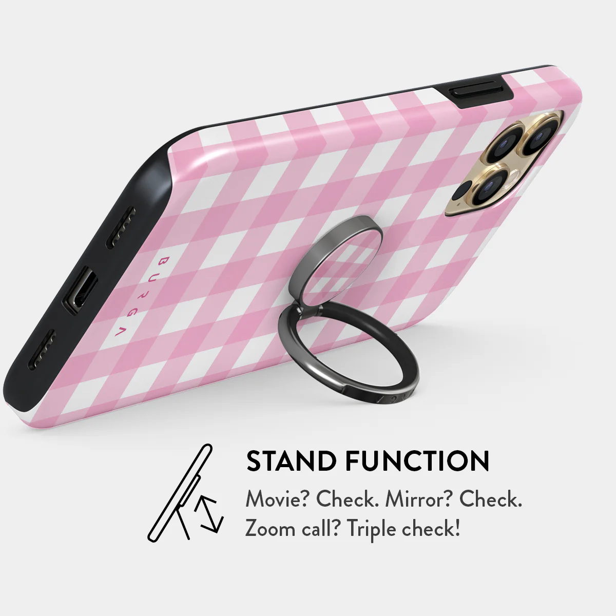 Think Pink - Adhesive Ring Holder