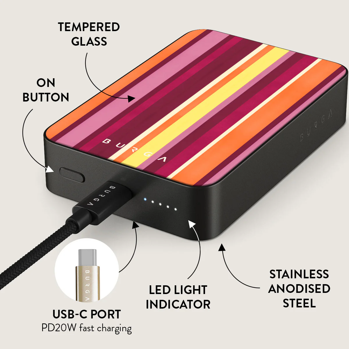 Maracuja - Magnetic Power Bank