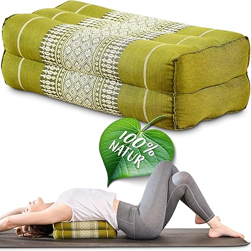 Namasdee Stützkissen mit 100% natürlicher Kapokfüllung