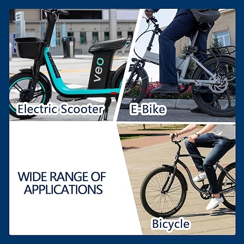 16 x 3,0 Fahrradschlauch-Ersatz, 16 Zoll Fahrradreifen Ersatz, kompatibel mit 16 x 3,0 16 x 3,25 16 x 3,5 Innenschläuche, für E-Bikes, Elektroroller, Mopeds [verdickt] (2 Stück)