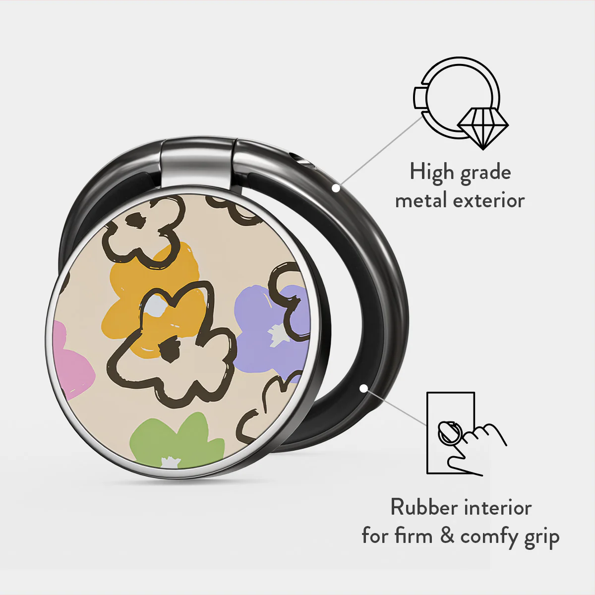 Good Vibes - Adhesive Ring Holder