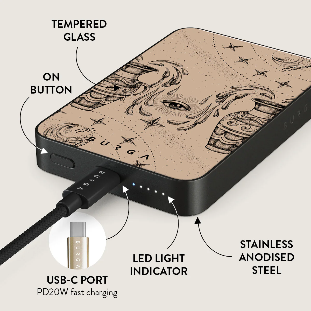 Aquarius - Magnetic Power Bank