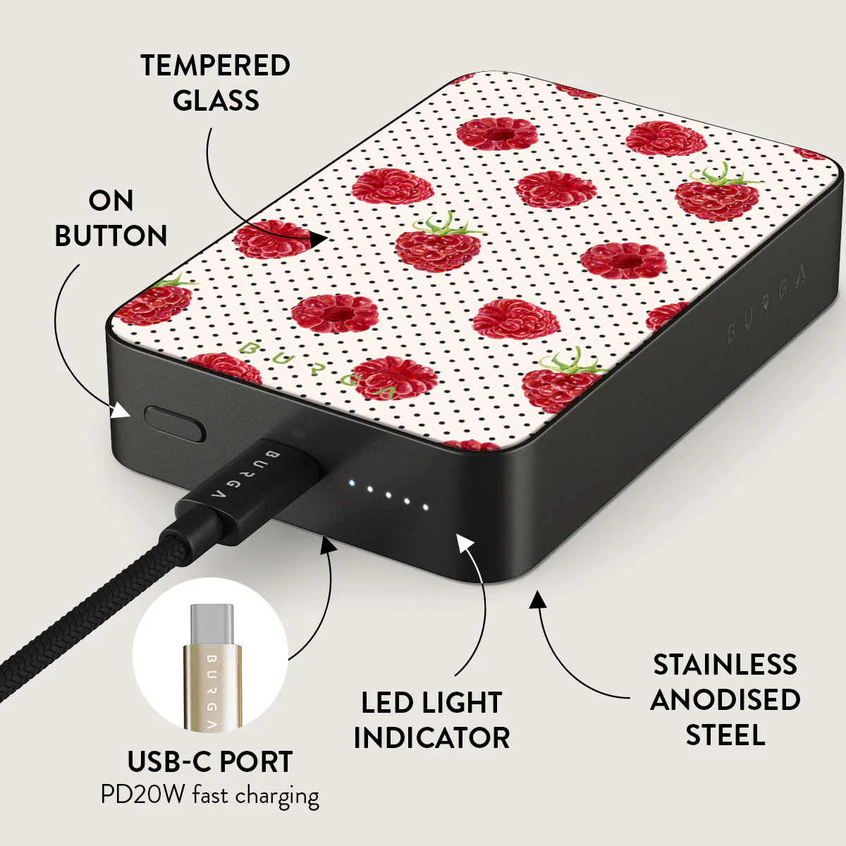 Summer Forever - Magnetic Power Bank