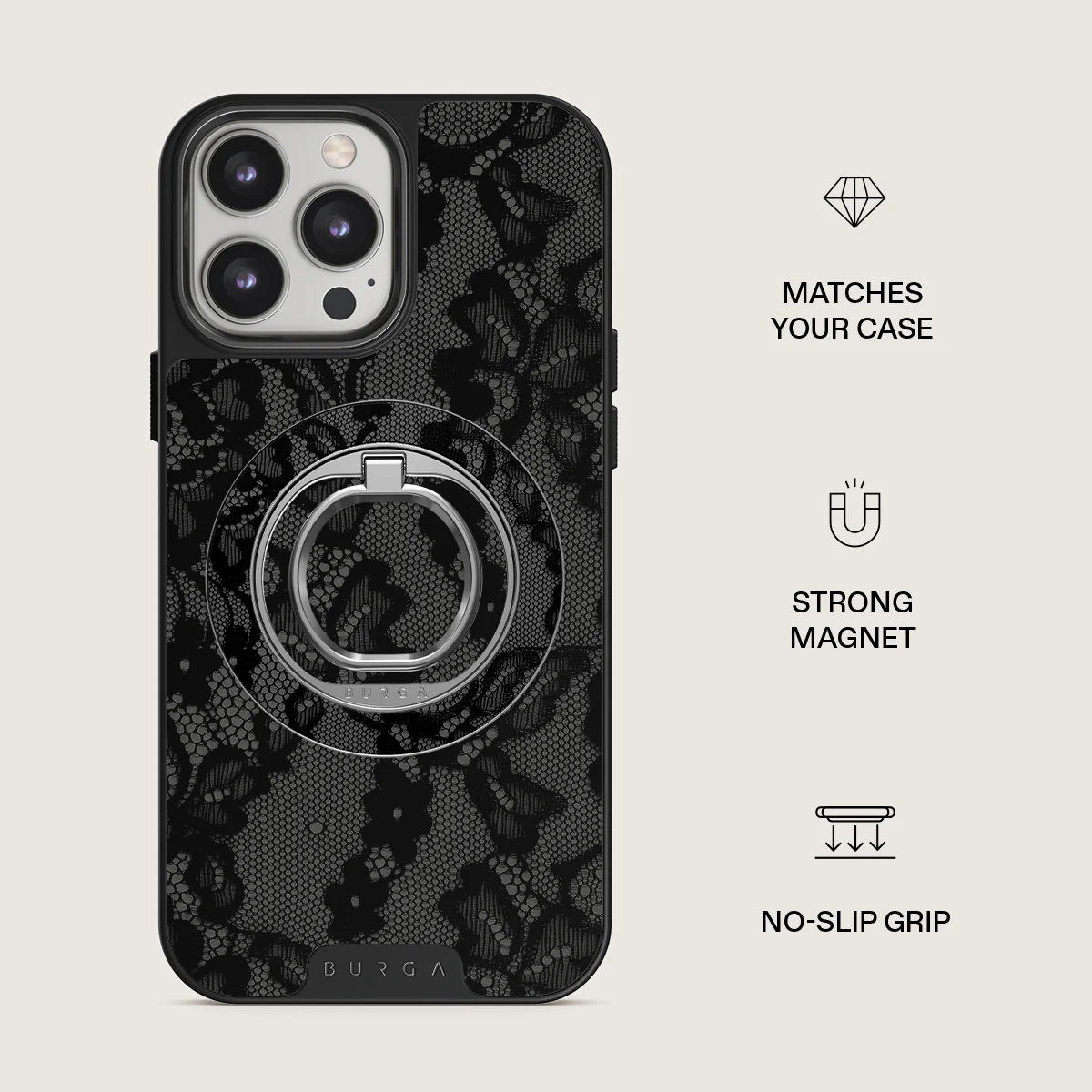 Magnetic - Magnetic Ring Holder