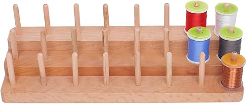 Raprance Fadenspulenständer aus Holz, handgefertigt, zum Fliegenfischen