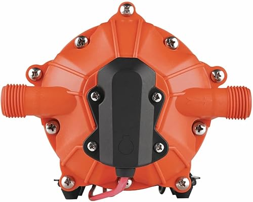 Seaflo Membranpumpe 55-Serie, 12V / 5,0 GPM / 18,9 LPM / 60PSI, 5-Kammer Pumpe, Boot