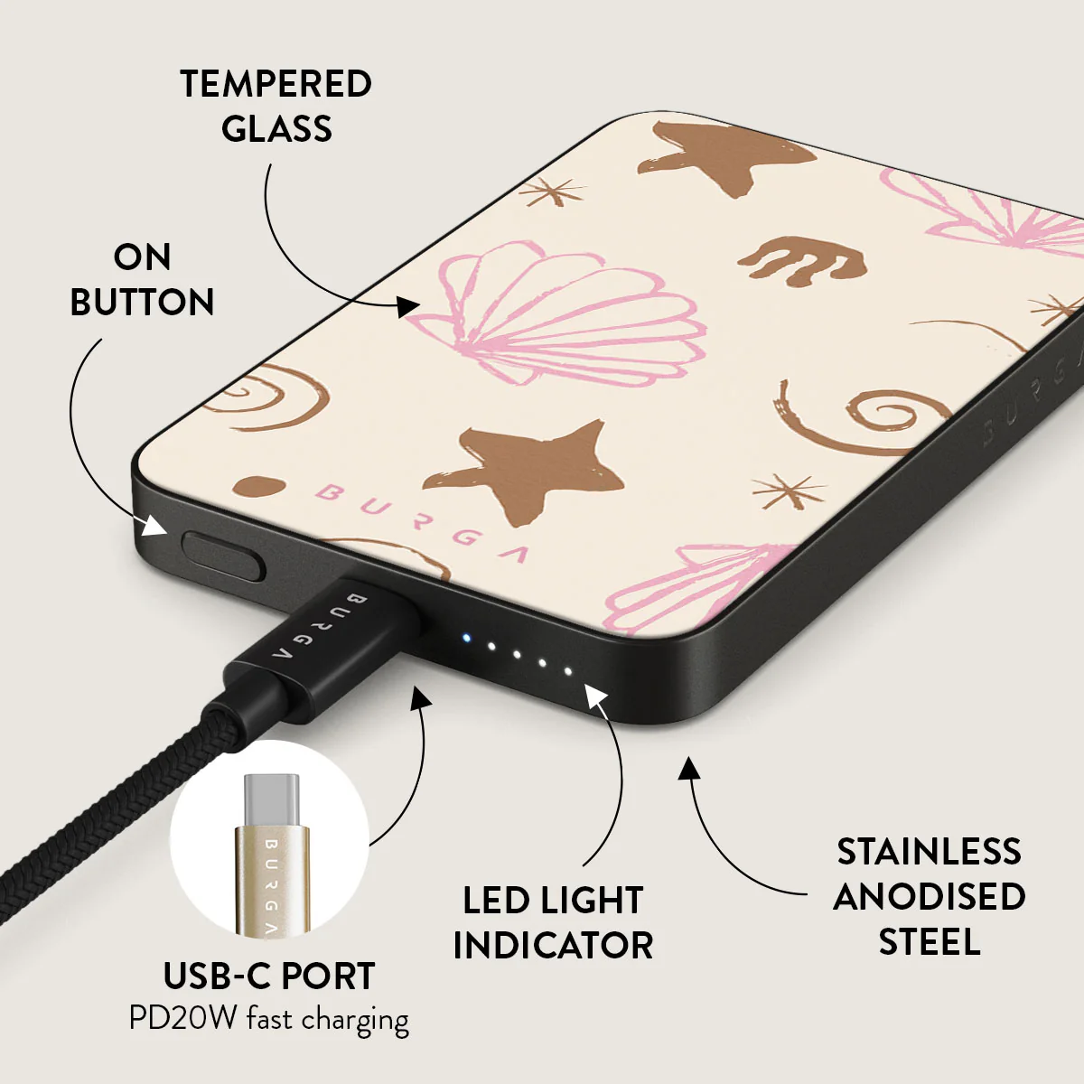 Beach Games - Magnetic Power Bank