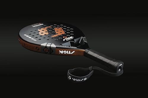 STIGA Padelschläger ARC 2, Padelschläger mit großzügiger Schlagfläche - Schwarz/Chrom