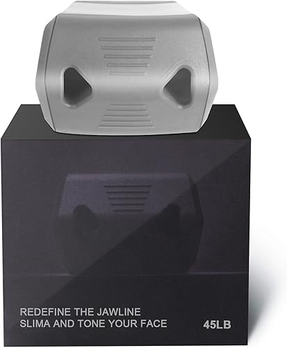 Flintronic Jawline Trainer, Silikon Kiefertrainer, Kiefermuskeltrainer, Kiefer Exerciser für Männer und Frauen, Jaw Exerciser mit 3 Wiederstandsstufen, Gesichtsmuskeltrainer für Toning Gesicht Formung