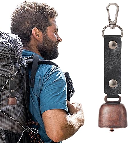 JINGLING Bär Glocke, Bärenglocken Zum Wandern, Haustierglocke Sicherheitspfeife Zum Wandern Radfahren Felsklettern, Verhindert Erschreckende Bären Beim Wandern